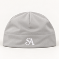 Bonnet Soul Addict gris, extérieur mat et grand logo SA brodé devant